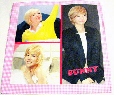 Girls Generation(少女時代) サニー(Sunny） メガネ＆液晶クリーナーミニハンカチ1