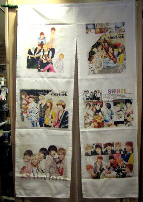 乐天商城 - SHINee 大判のれん 大特価品