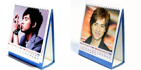 F4ヴィック・チョウ（VIC周渝民） 2013年卓上カレンダー(中国製)