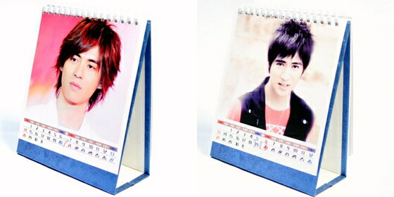 F4ヴィック・チョウ（VIC周渝民） 2013年卓上カレンダー(中国製)