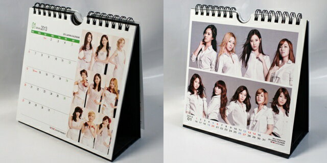 Girls Generation(少女時代) 2013年卓上カレンダー(韓国製)