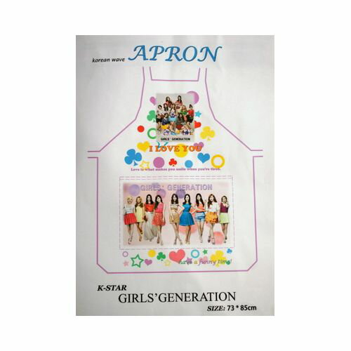 Girls Generation 少女時代 エプロン3 大特価品