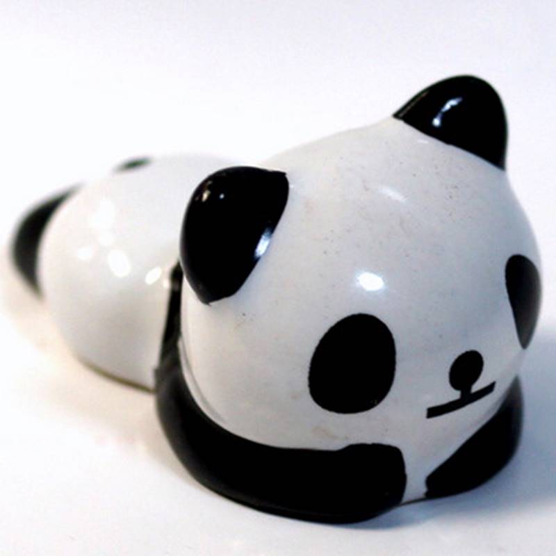 パンダ陶器製箸置き 【JKC044-B】