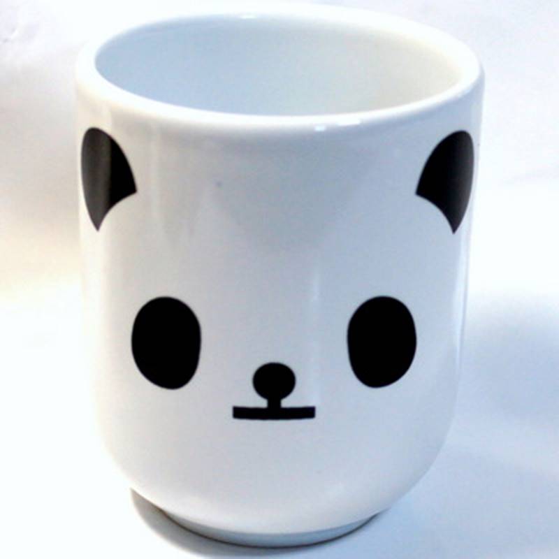 パンダ陶器製　湯呑　ゆのみ JNT011-A