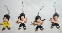 ブルース・リー(李小龍) フィギュア4体セット ※ストラップ部分なし