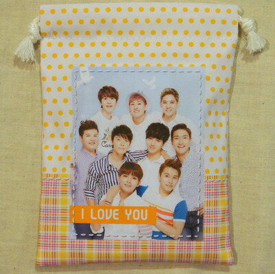 Super Junior 巾着袋1