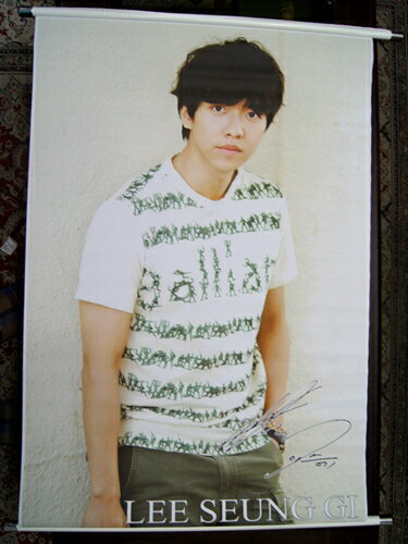 イ・スンギ 大判タペストリー2