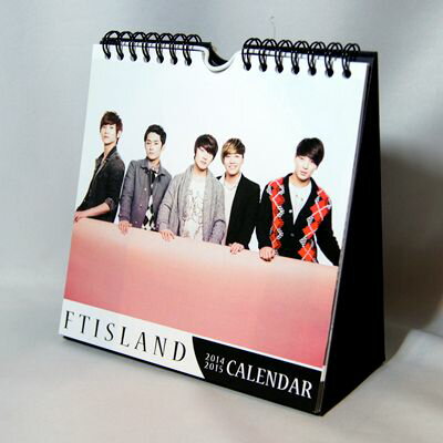 FTIsland 2014年 2015年2年分卓上カレンダー(韓国製)