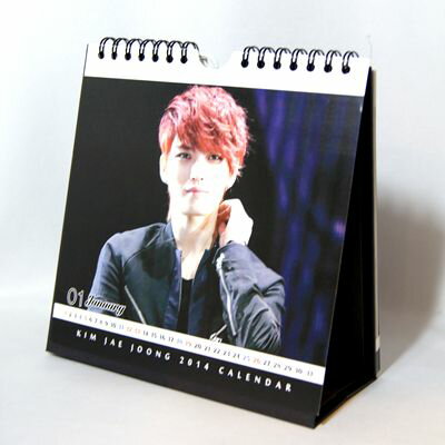JYJ JEJUNG（ジェジュン Hero） 2014年・2015年2年分卓上カレンダー(韓国製)