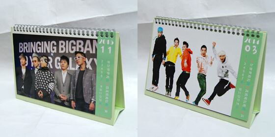 BIGBANG(ビッグバン) 2014年卓上カ...の紹介画像2