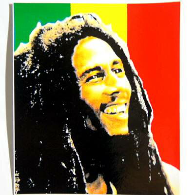 ボブ・マーリー（Bob Marley）　ラスタシール16　3枚セット