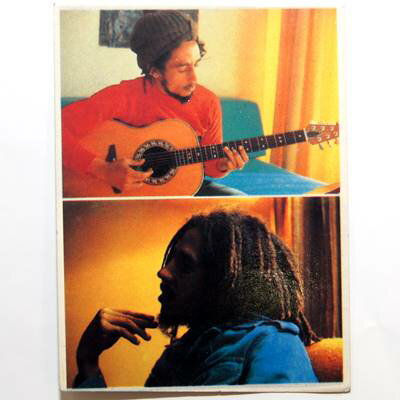 ボブ・マーリー（Bob Marley）　ラスタ・ポストカード1　3枚セット