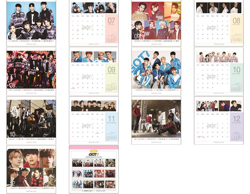 GOT7�����åȥ��֥�2018ǯ�� PHOTO����奫������