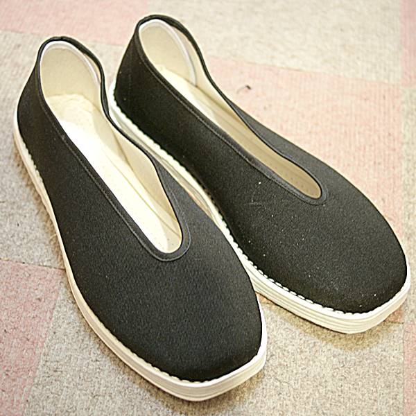 伝統的総布作りタイプ 功夫布靴 カンフーシューズ 7サイズ
