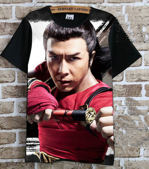 ドニー・イェン(甄子丹) Tシャツ 黒5