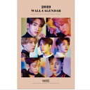 GOT7 ガットセブン 2019年壁掛けカレンダー K-STAR PHOTO WALL CALENDAR 2019