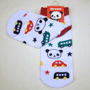 車 パンダ ソックス CSS0487-WH