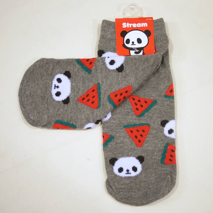 スイカ パンダ ソックス CSS0489-GY