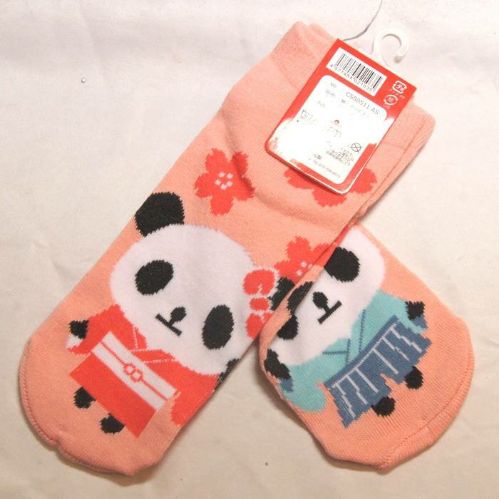 サクラサク パンダ ソックス CSS0511-PI
