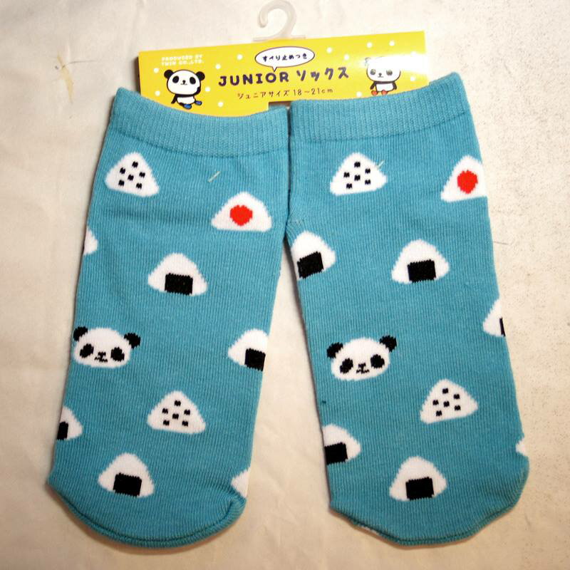 おにぎり パンダ ジュニア ソックス TJJ010-SX