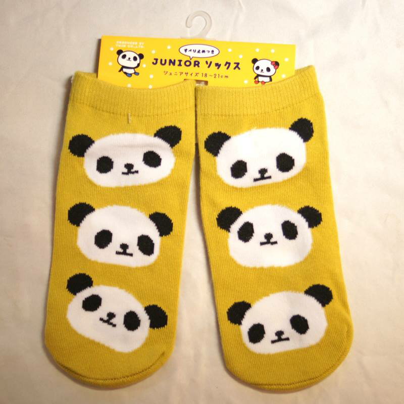 ころころ パンダ ジュニア ソックス TJJ006-MS