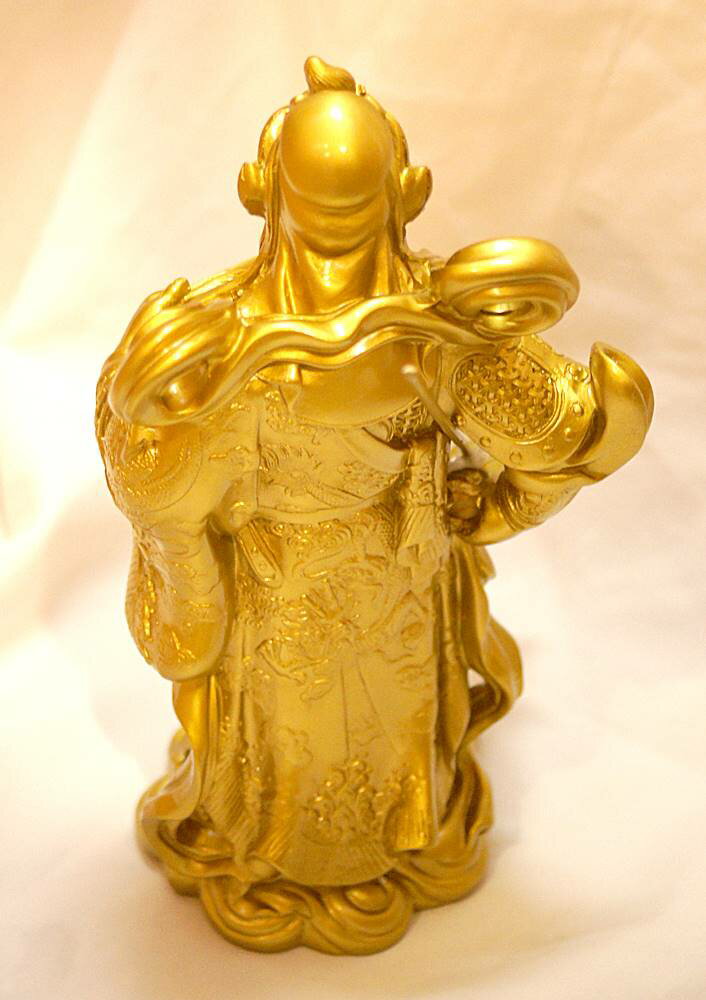 樹脂ポリ製 関羽立像 関公 2404002