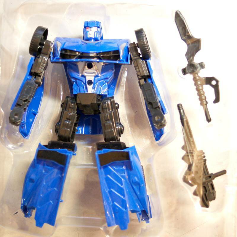 Max Game Power Robot & Super Car マックス フィギュア & スーパーカー 2体セット 青色＋黄色2個セット