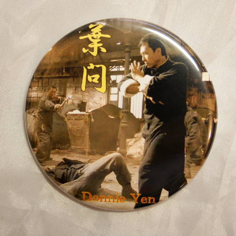 ドニー・イェン（甄子丹)　葉問（イップ・マン） 缶バッジ大4