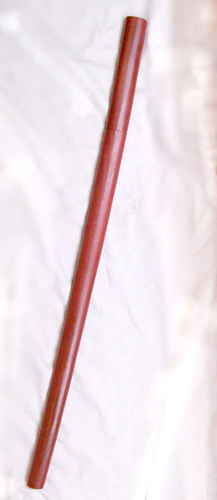 木製仕込み剣　鞘付き 長さ：鞘付き＝約96.8cm、鞘なし＝895cm 素材：全木製 鞘付き重量＝約392g剣袋も別売あり