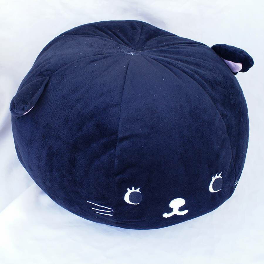 乐天商城 - クロネコ 黒猫 まんまるクッション CN-273-C