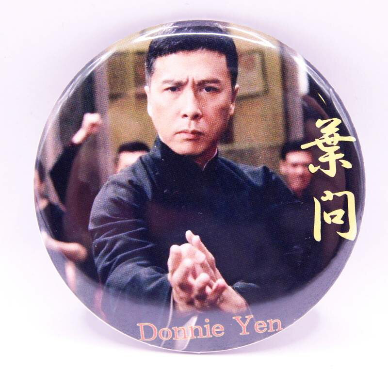 樂天商城 - ドニー・イェン（甄子丹)　葉問（イップ・マン） 缶バッジ大7