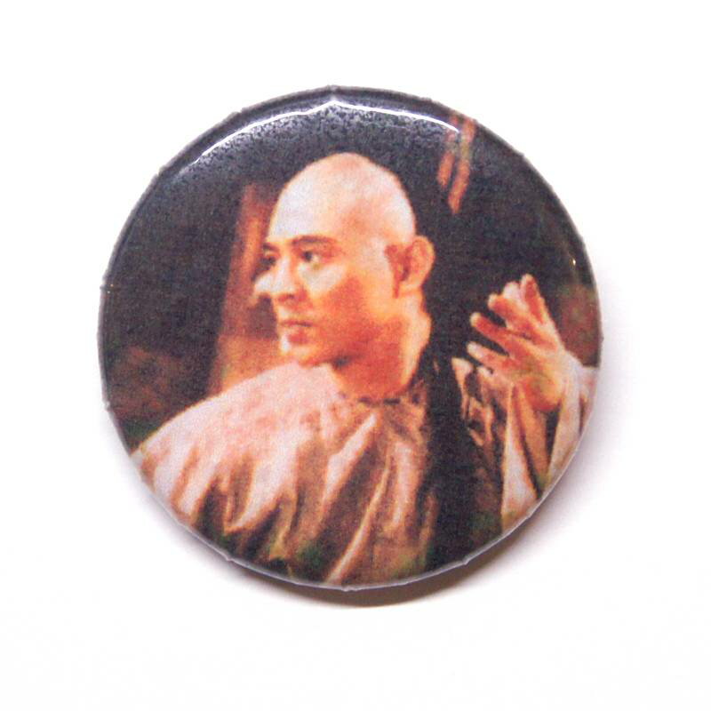 ジェット・リー（李連杰)　缶 バッジ　小1