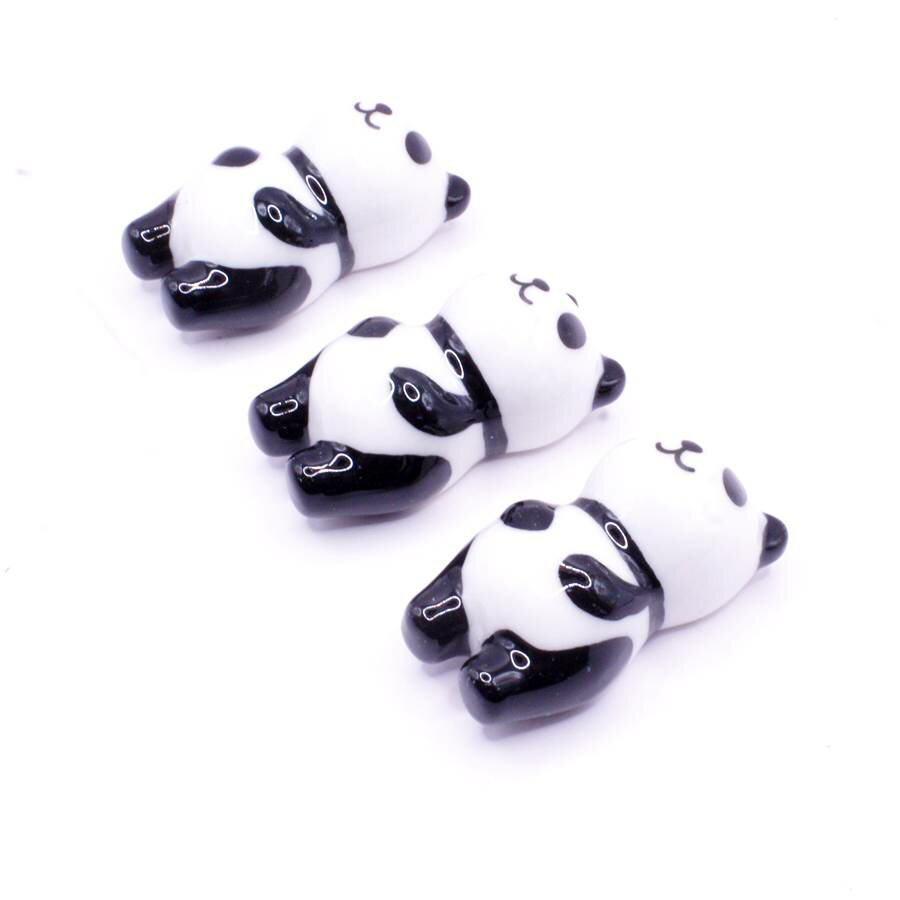 樂天商城 - パンダ陶器製箸置き A 5cm 232H04　1個