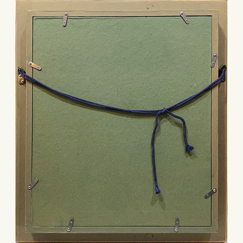 織田広喜 赤い帽子の少女 油彩3号