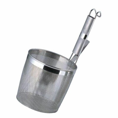 煮ざる S パイプ柄 底平 パンチング UK 直径135/業務用/新品/小物送料対象商品