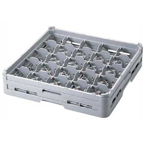 G-25-105 BK グラスラック 25仕切り フルサイズ 幅500×奥行500×高さ106/業務用/新品/小物送料対象商品