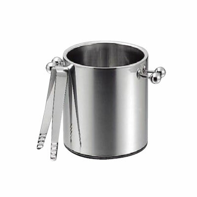 アイスペール MR-130 ゴム無二重構造(トング付)18-8 /プロ用/新品/小物送料対象商品