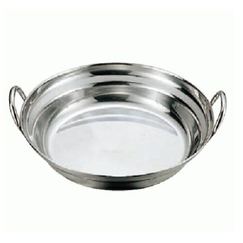 【店舗定番】寄せ鍋 21cm 1～2人用 18-0 モモ 桃印 業務用ステンレス鍋 /新品/小物送料対象商品