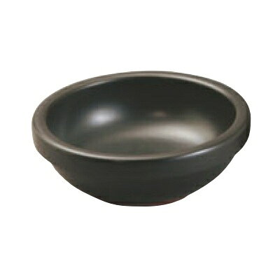 韓国食器 ビビンバ鍋 耐熱陶器 ビビンバ鍋(黒)大 高さ75 直径:205/業務用/新品/小...