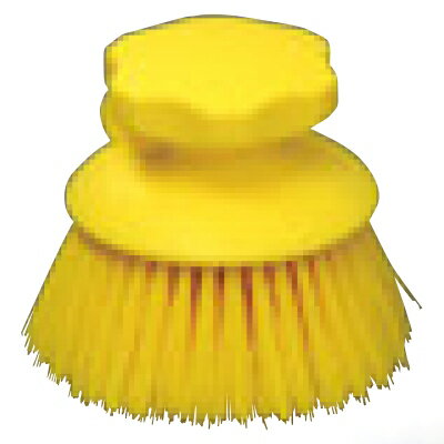 ブラシ 【HPハンドブラシ 丸型 イエロー 55863】 / φ90×90 //業務用/新品/小物送料対象商品