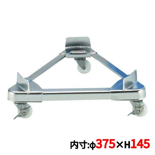 台車 18-8 ペール用 トライアングルキャリー STCP-G60 ナイロン STCP-G60 1入/業務用/新品/送料無料 /テンポス