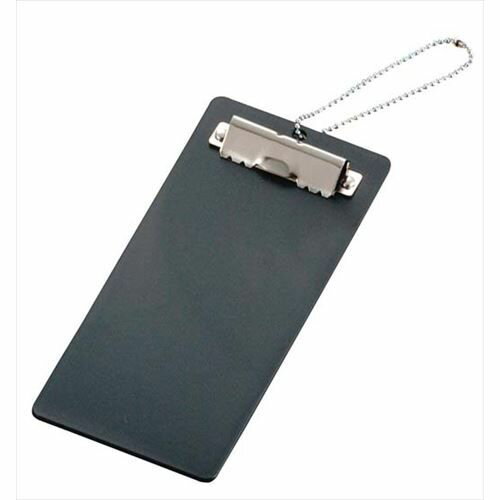 伝票クリップ 伝票クリップ EDC-2 中 ブラック EDC-2 幅90 奥行210/業務用/新品/小物送料対象商品/テンポス