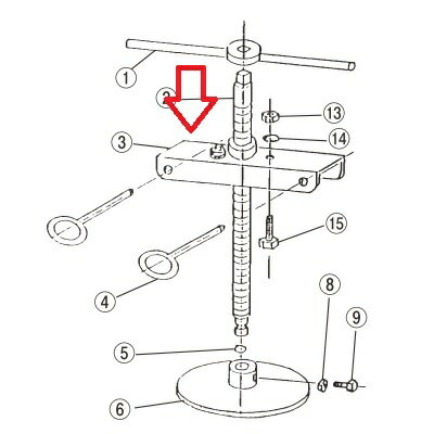 フードプロセッサー EBM 18-8 ギョーザ絞り器用 (3)アーム EBM/業務用/新品/テンポス