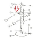 フードプロセッサー EBM 鉄 ギョーザ絞り器用 (3)アーム EBM/業務用/新品/テンポス
