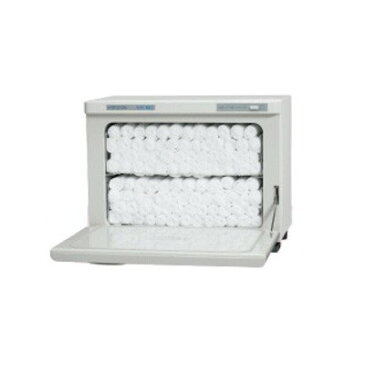 【タオルウォーマー20L 100~120本収納】 ホットボックス前開きタイプ (ホワイトグレー )HB-118F 【業務用/新品】【送料無料】【プロ用】