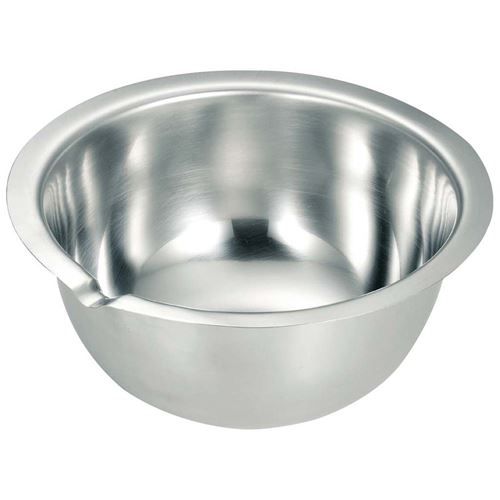 Ball - 深型ボール フラットエッジ付 注ぎ口付 15cm/業務用/新品/小物送料対象商品
