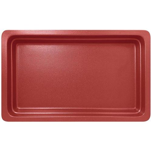 ラックポーセレン ガストロノームパン 角型 浅 1／2 ダークレッド/プロ用/新品/小物送料対象商品