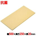 ニュー抗菌プラスチックまな板 500×250×20/プロ用/新品/小物送料対象商品(3)