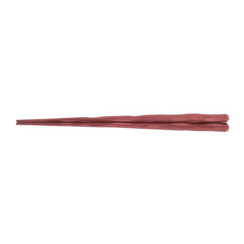 SPS樹脂塗箸 六角一刀彫 24.0cm 茶/業務用/新品/小物送料対象商品