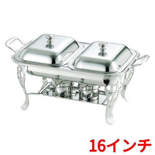 商品名：UK 18-8 共柄 角チューフィングディッシュ 16吋/W寸法：幅510奥行275高さ260（A）510（B）415（C）170（D）275（E）220（F）260（G）200（H）65（I）45送料区分：送料無料お届け数（合計）：1商品コード：aa1-1479600[特記事項]固形ランプ数:中1ケ付【配送料について】この商品は、全国 配送料無料 にてお届けいたします。 北海道・沖縄・離島や一部地域では追加配送料が発生致します。 ◆人気ブランド◆ 透明感溢れるボルミオリロッコ 色彩豊かな伝統技法の津軽びいどろ 最高品質東洋佐々木ガラス オシャレなボダムダブルウォール シンプルで機能的柳宗理 ◆注目アイテム◆ &nbsp; &nbsp; &nbsp; 本格的ワインセラー &nbsp; 喜びをもたらす器リーデル &nbsp; 衝撃に強く割れにくい &nbsp; 真珠という名のワイングラス &nbsp; &nbsp; &nbsp; 大人気！ルクルーゼ &nbsp; 『世界最高の鍋』ビタクラフト &nbsp; 使いやすく美しいZWILLING &nbsp; 北欧デザインKEVNHAUN &nbsp; &nbsp; &nbsp; 機能性抜群ダンスク &nbsp; OXOのアイデア商品 &nbsp; フランス発祥プジョー &nbsp; 世界ブランド『ナルミ』